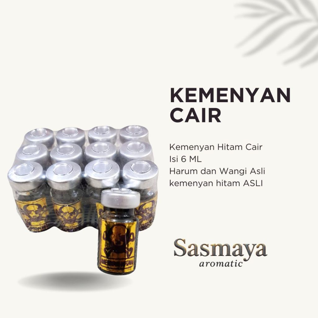 3 Botol Menyan Candu Cair hitam Kemenyan Turki Untuk Wewangian 6ml