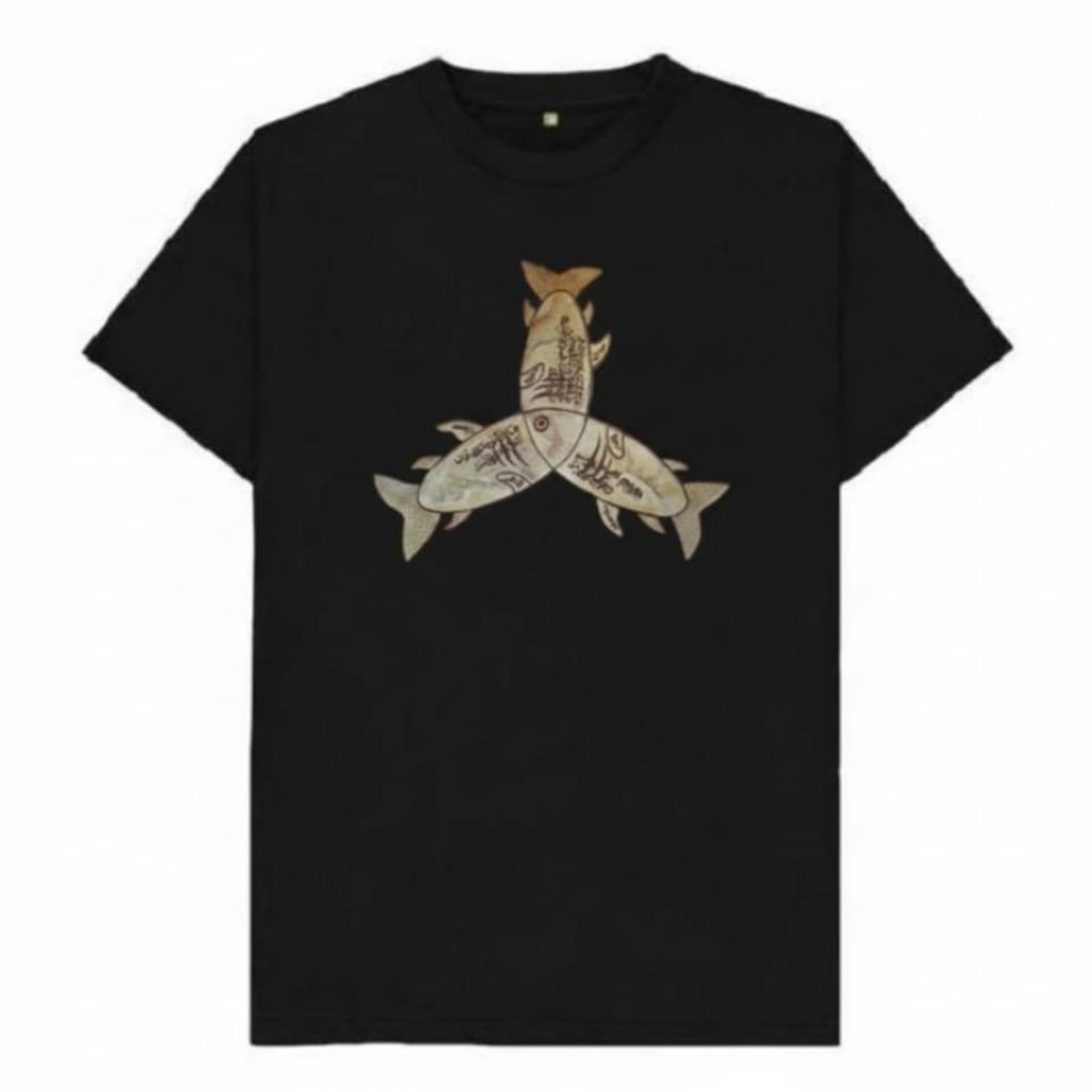 T-SHIRT Sirnarasa Logo 3 ikan/Pecinta kesucian jiwa/kaos distro