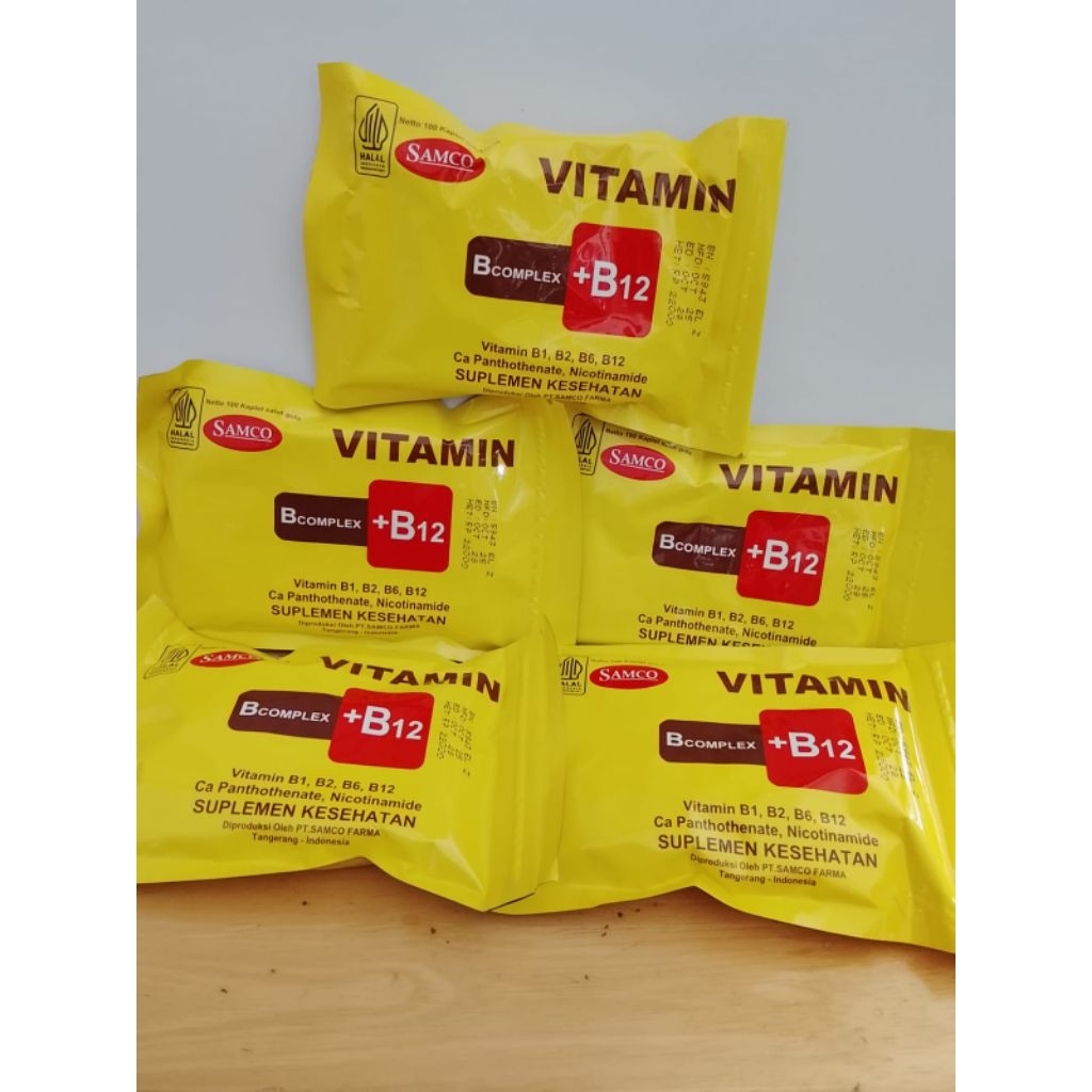vitamin B complex + B12 Samco sachet