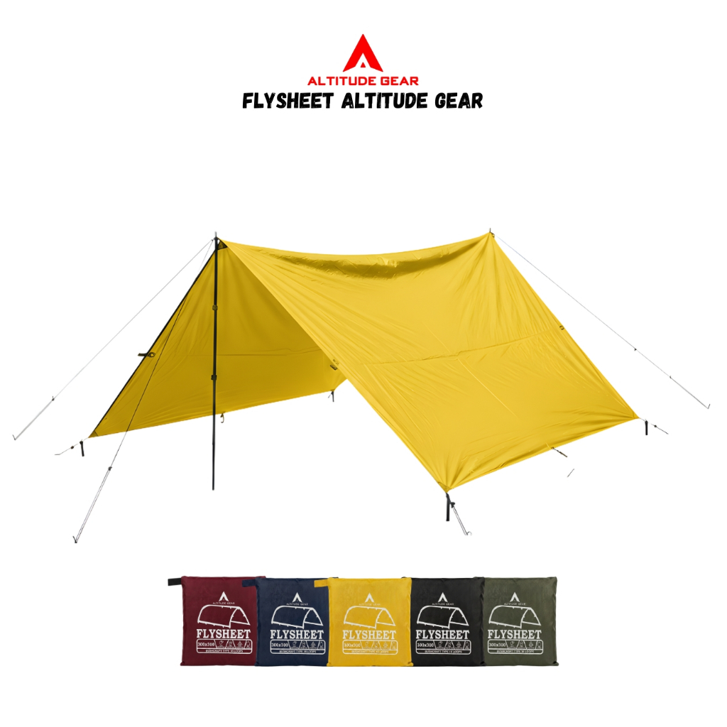 Altitude Gear Flysheet 3x4 - Flysheet 4x6 - Flysheet 3x3 - Flysheet 2x3 - Flysheet Waterproof