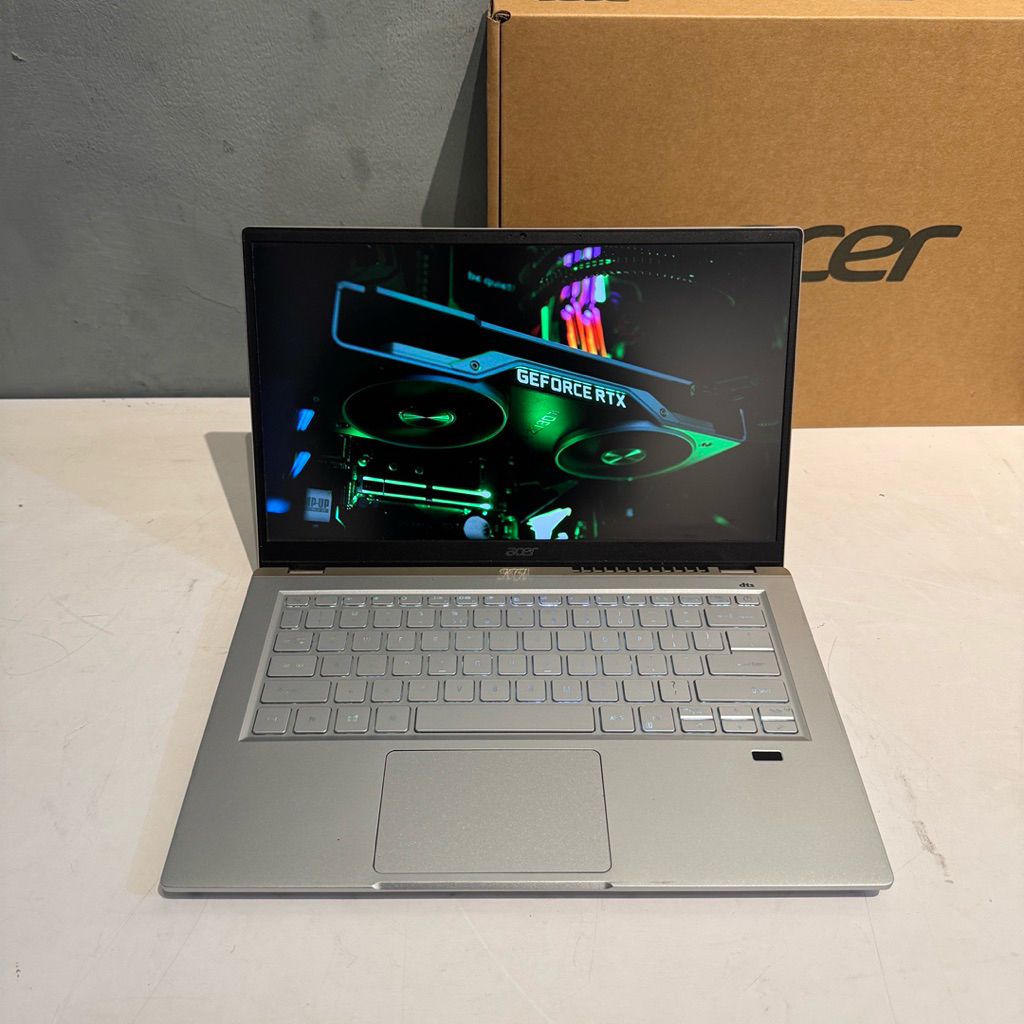 Laptop ACER SWIFT X SF314-41 RYZEN 5 5600U RAM 16GB SSD 512GB NVIDIA GEFORCE RTX 3050 14in FHD IPS 1