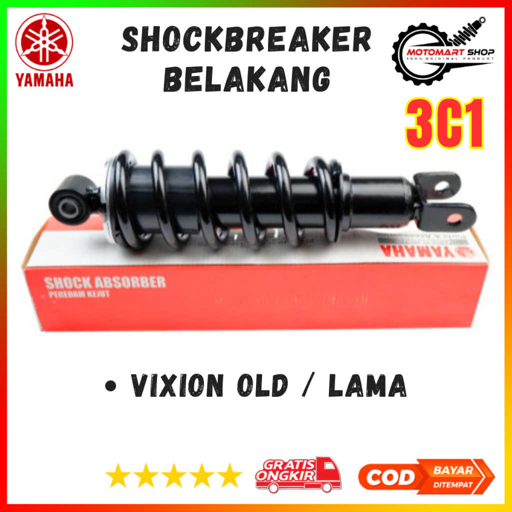 Shock Belakang Vixion Old Lama Ori / Monoshock Vixion - 3C1