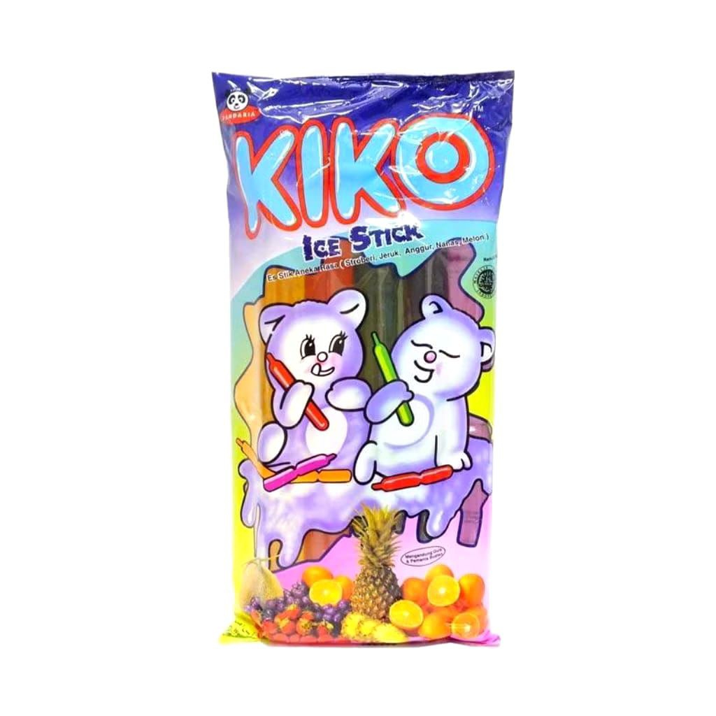 10 Stik Es Kiko Aneka Rasa Anggur, Stroberi, Jeruk
