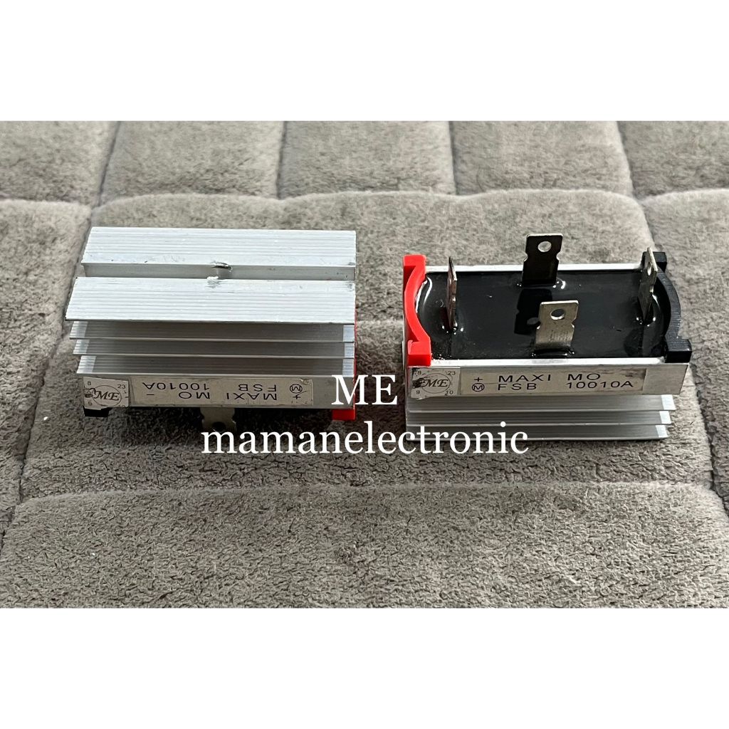 DIODA BRIDGE 100A + HEATSINK DIODA KIPROK 100A DIODA KOTAK ups