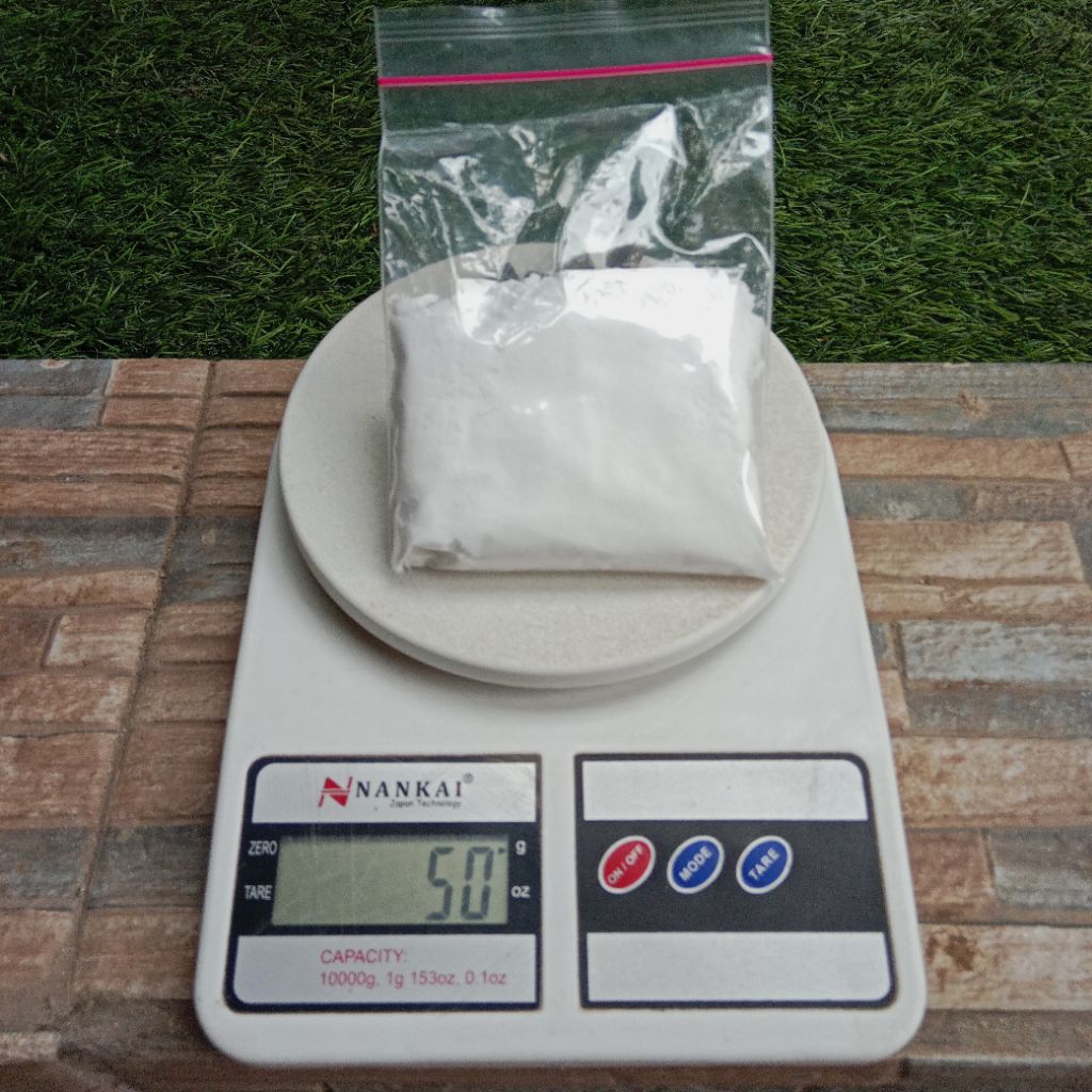 Kamper bubuk 50gr 100gr 250gr - kapur barus bubuk - kamper halus - pengharum ruangan - pengharum lem