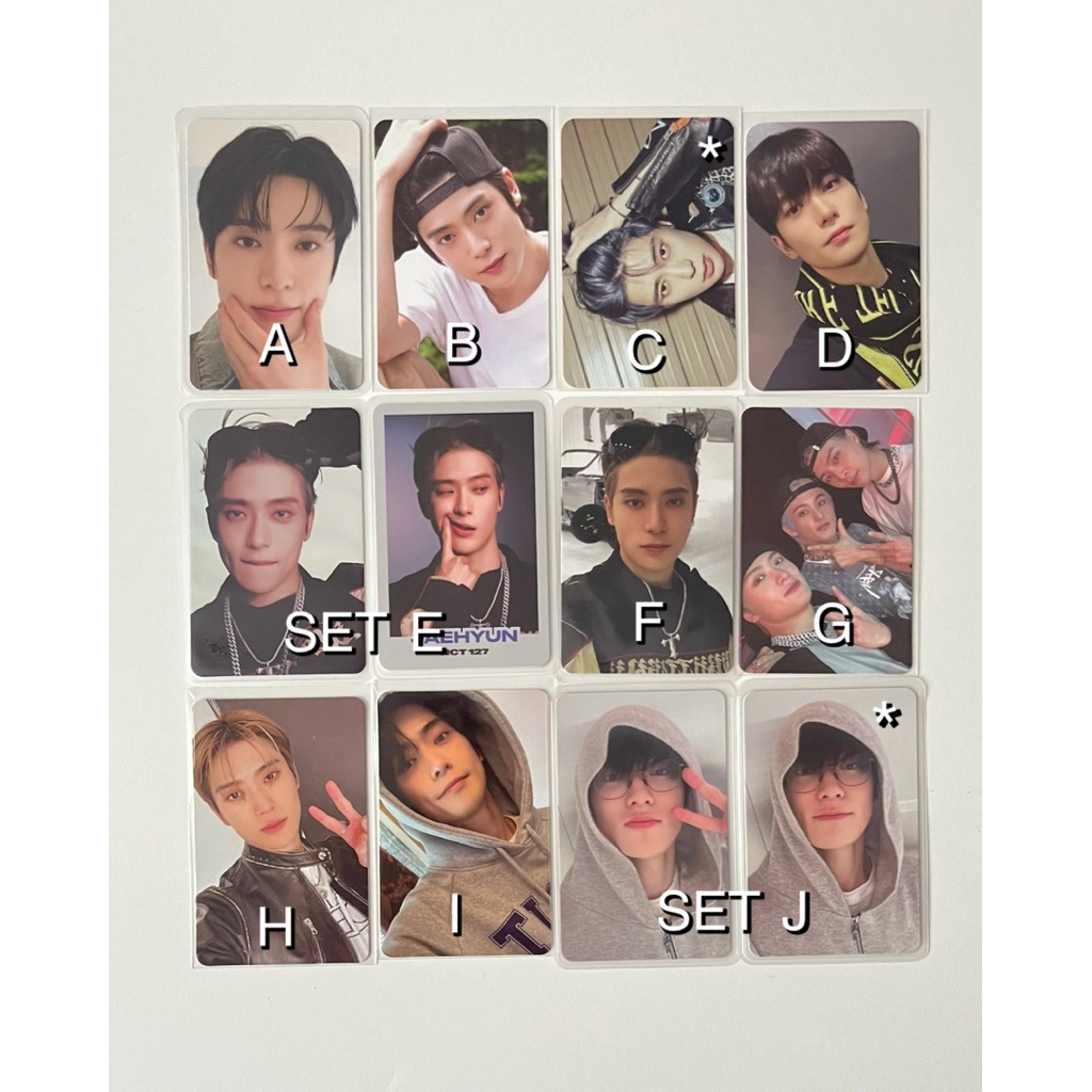 NCT Jaehyun photocard unity denim pc
