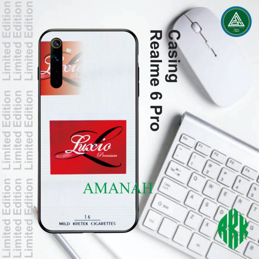 Case REALME 6 PRO J series -  Casing REALME 6 PRO - Silikon Hp Realme 6 PRO - Softcase Glass Kaca - 