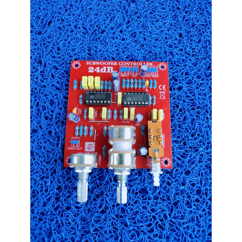Lpf filter subwofer 24db horeg