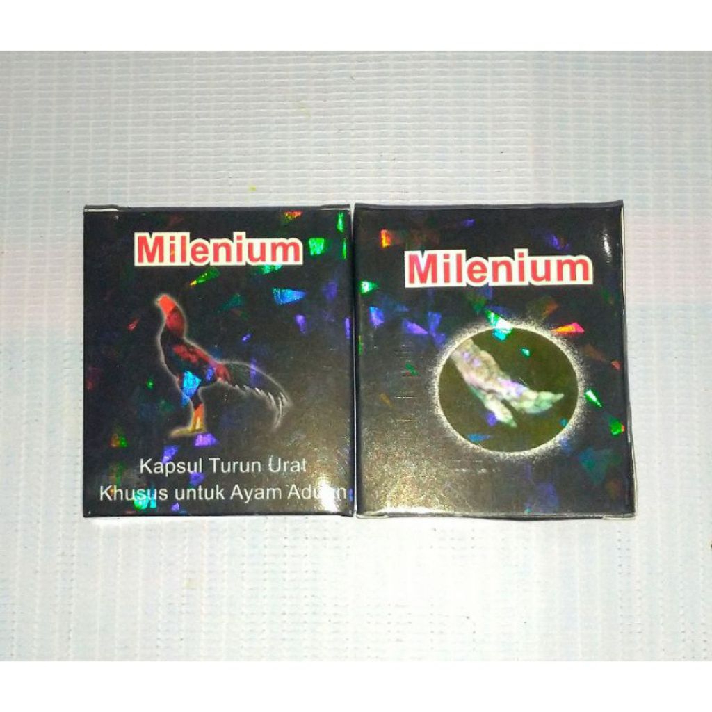 MILENIUM obat turun urat - lumpuh - pincang ayam aduan