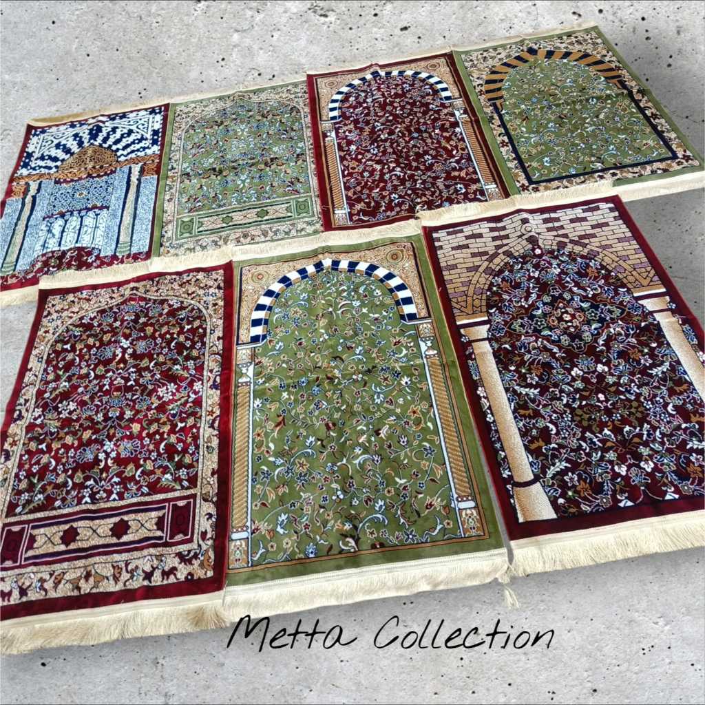 Sajadah Kano Carpet Rawdah Turkey Turki Halus Tebal 5mm Exclusive