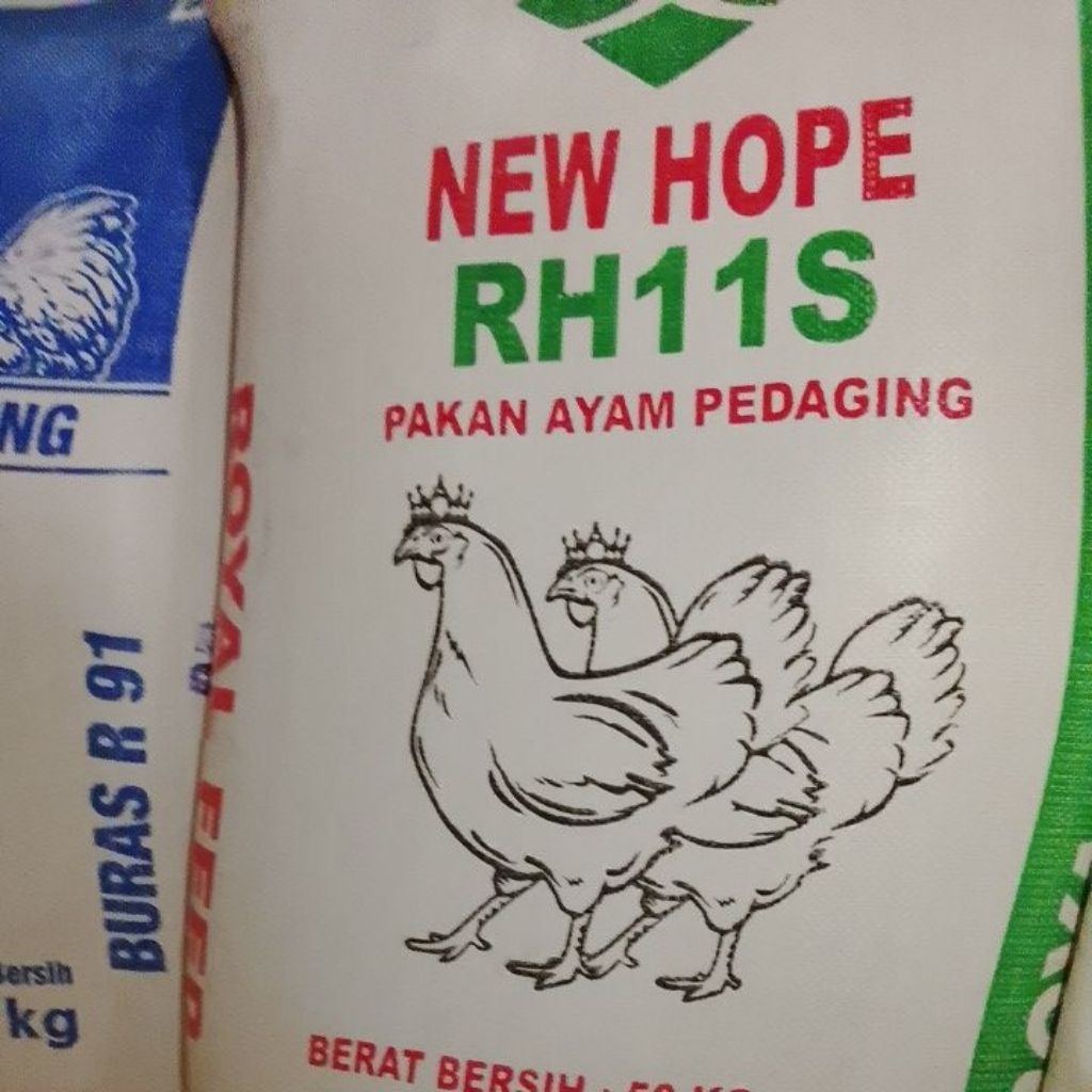New Hope RH 11 S 1KG Pakan Ayam Pedaging