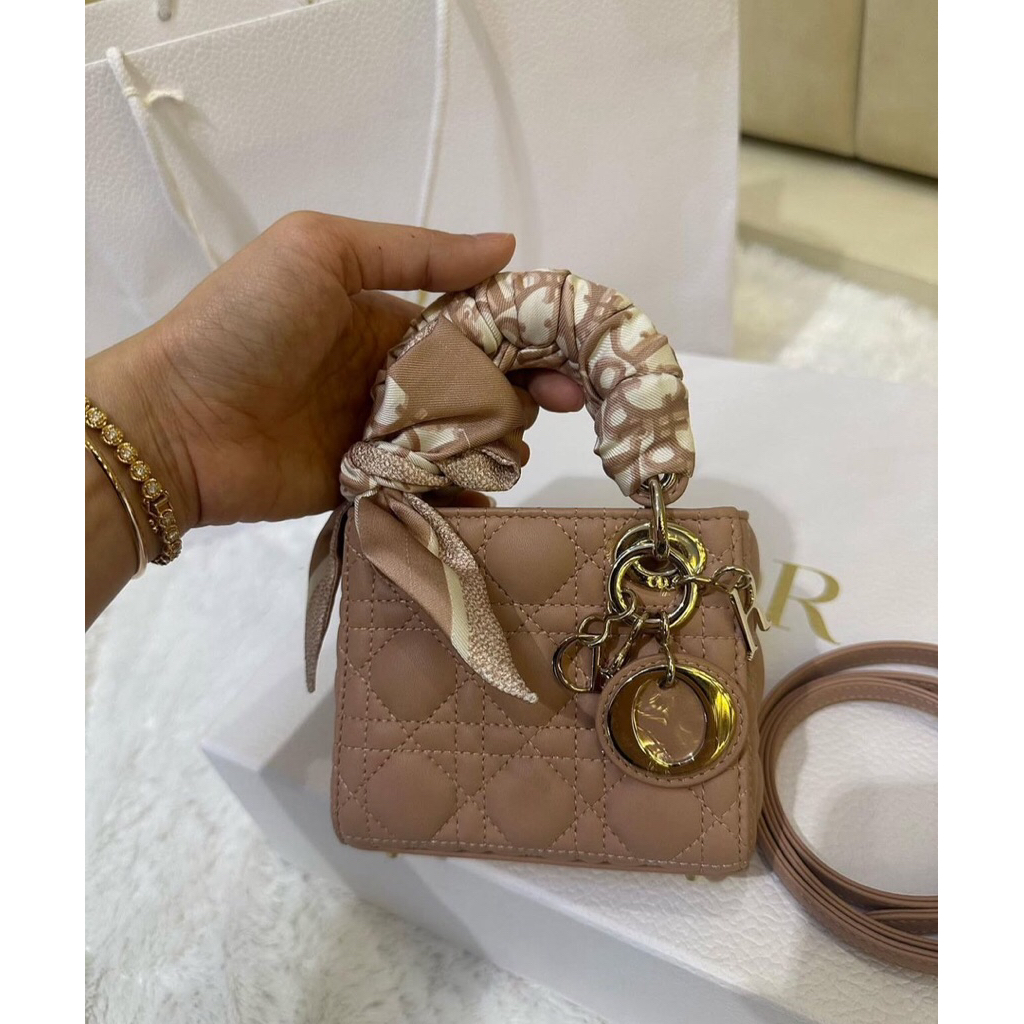 LinkCo5jt+15%admin Lady Dior Micro Cannage 2023 Complete Set With Receipt Original