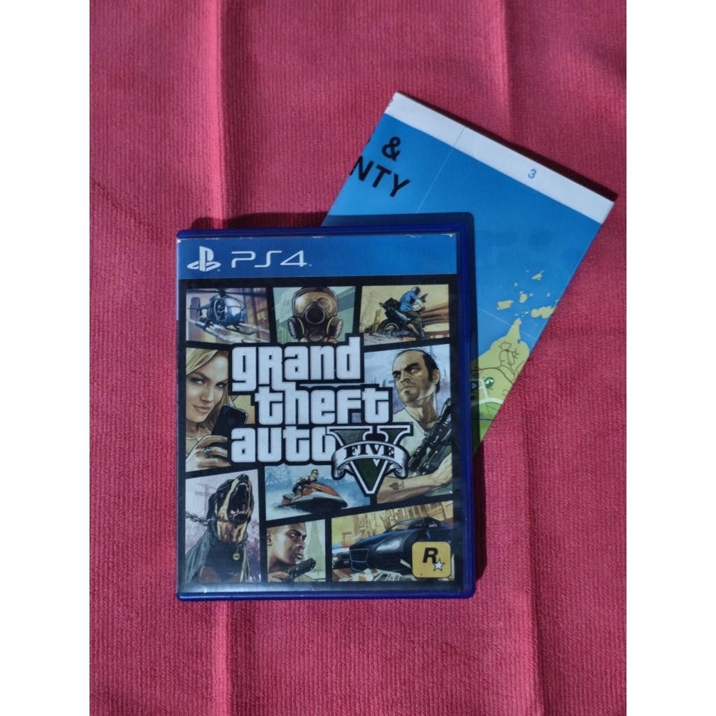 BD kaset GTA V 5 PS4