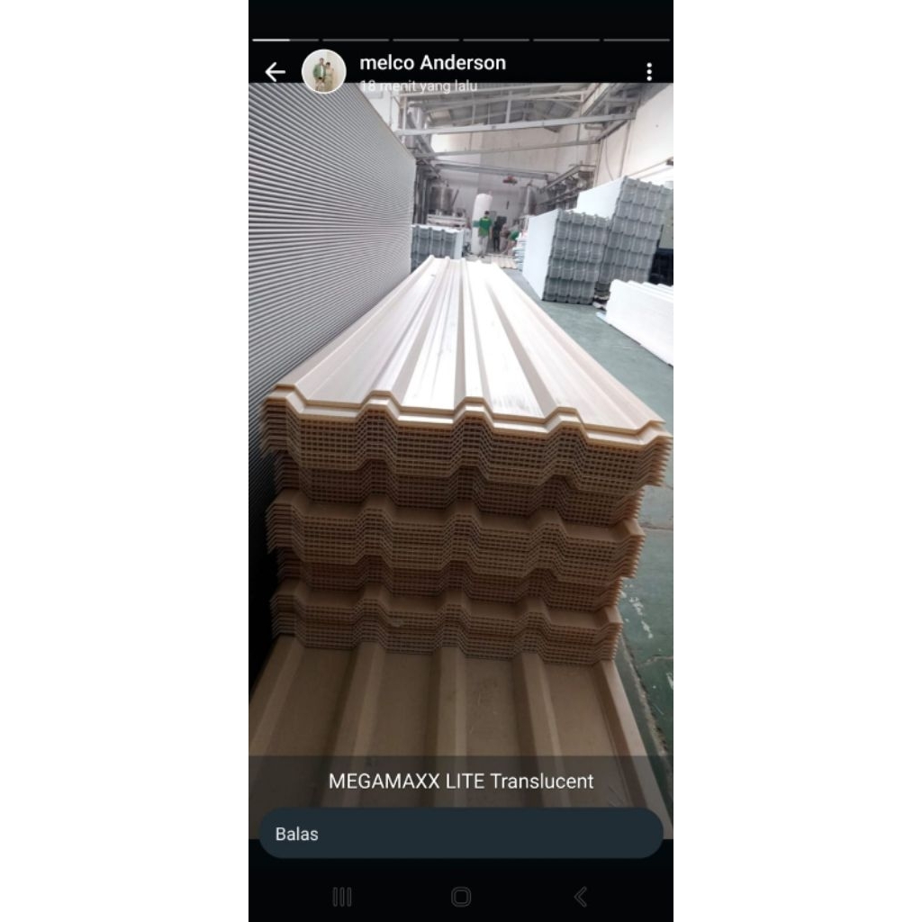 UPVC TRANSLUCENT/SEMITRANSPARAN