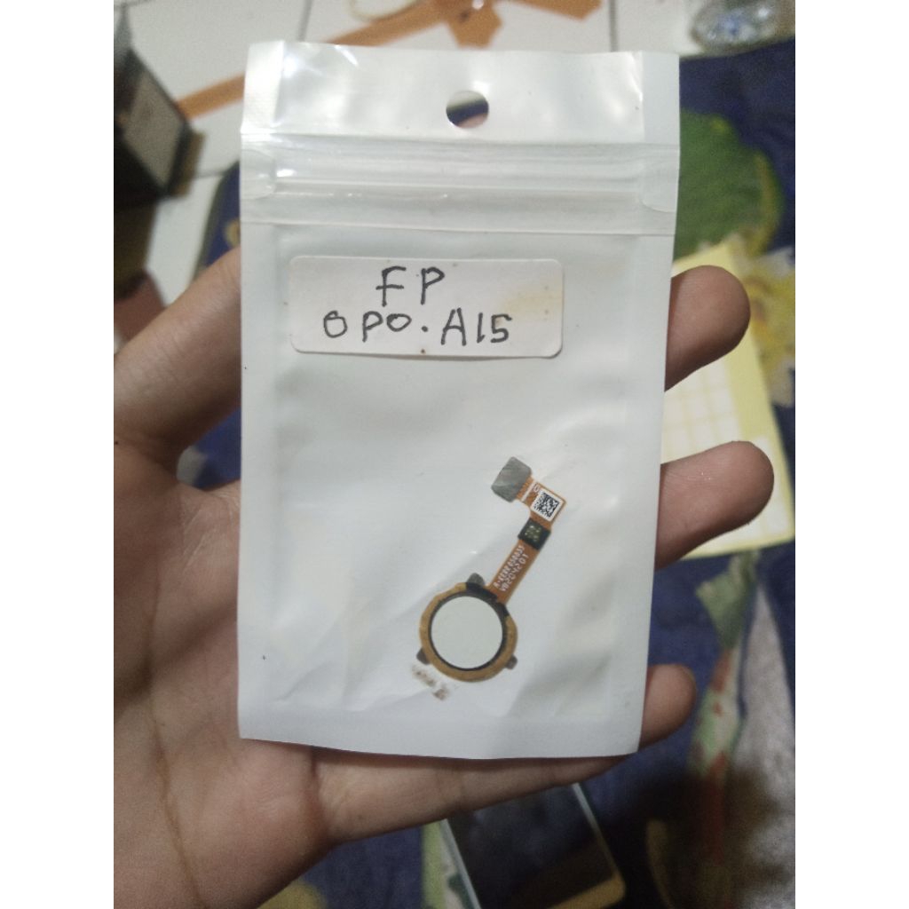 Fingerprint Oppo A15 Original Cabutan Second