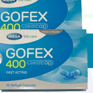 Mega Gofex 400mg Obat Anti Nyeri & Rematik 10 Capsules