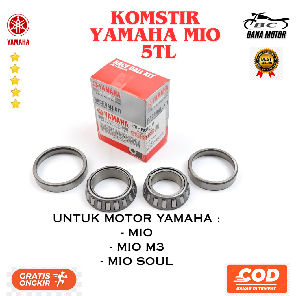 Komstir Ori Mio karbu / Comstir Mio M3 / Komstir Yamaha Mio Soul Original Premium - 5TL-E2342-01