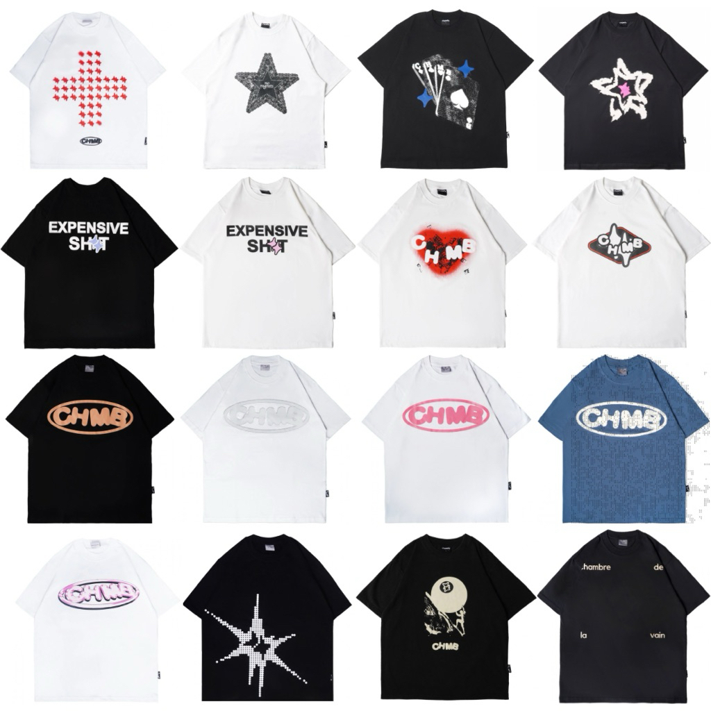 [CHAMBRE DE LA VAIN ORIGINAL 100%] - Oversize Tshirt All Variant