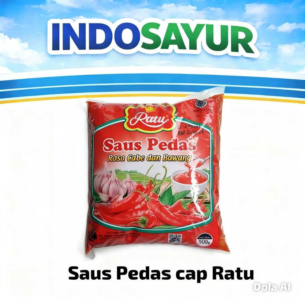 Saus Pedas Cap Ratu 620gr / SAOS CABE