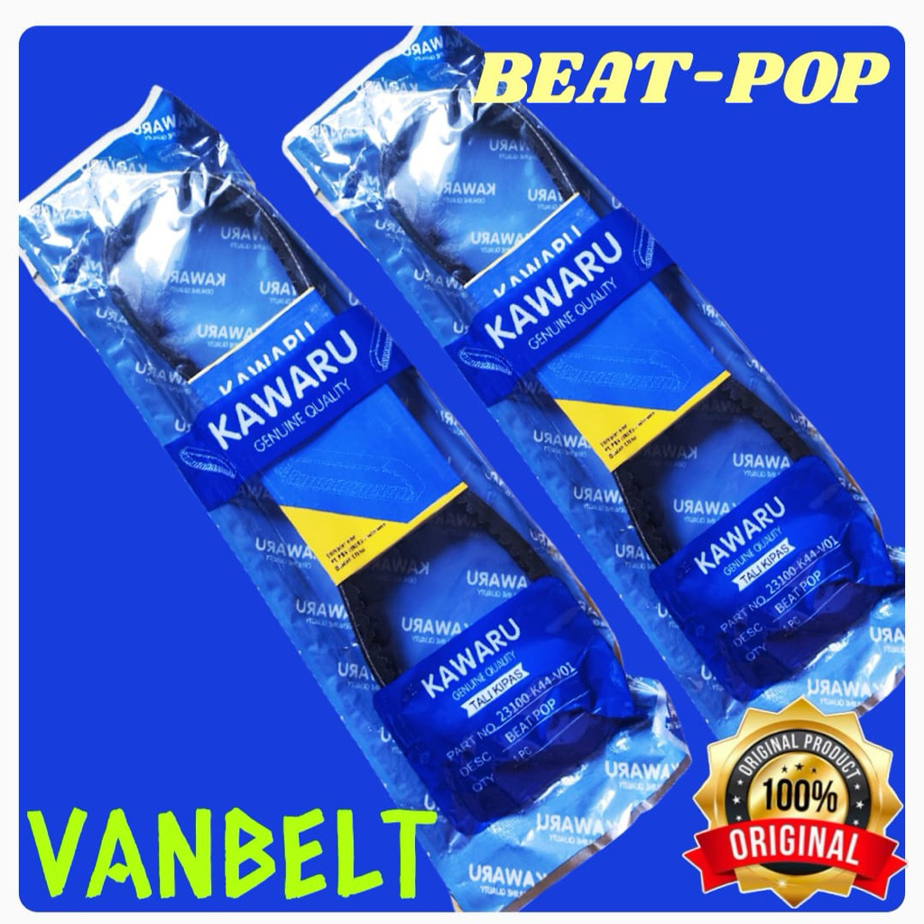 Tali Kipas Fanbelt Motor BEA,POP/Panbel Motor BEAT-POP/Vambel Onli BEAT-POP(1pcs)