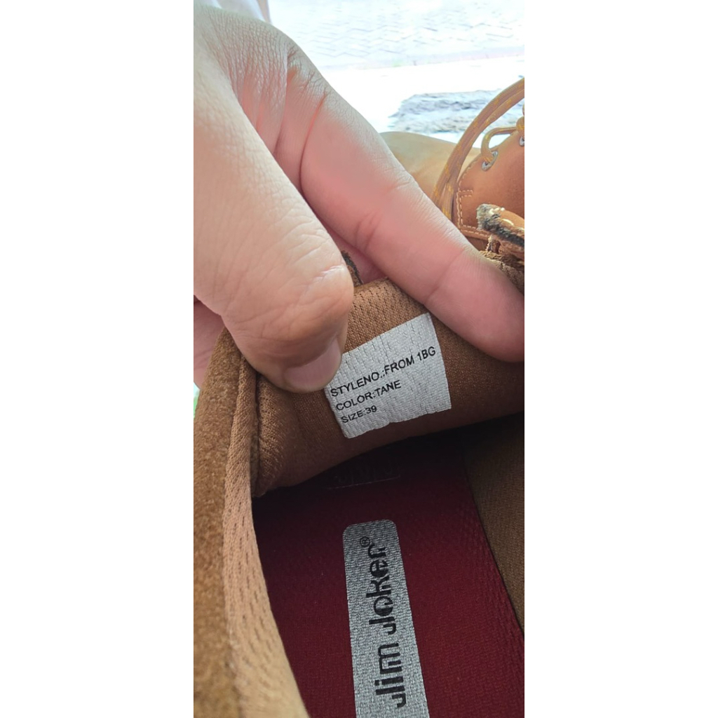 sepatu Boots pria jim joker