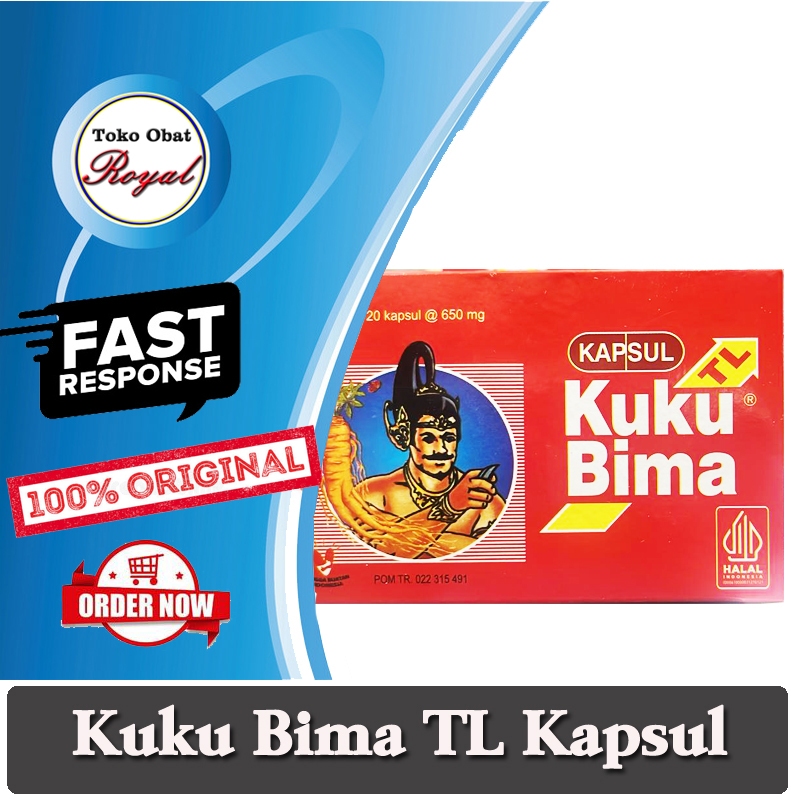 Kuku Bima TL Capsul Strip isi 20 Kapsul