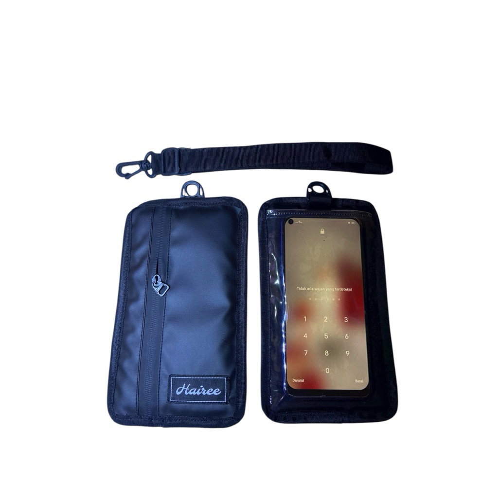 Tas walet sling phone pouch waterproof | Tas walet Hp gantungan di leher anti air