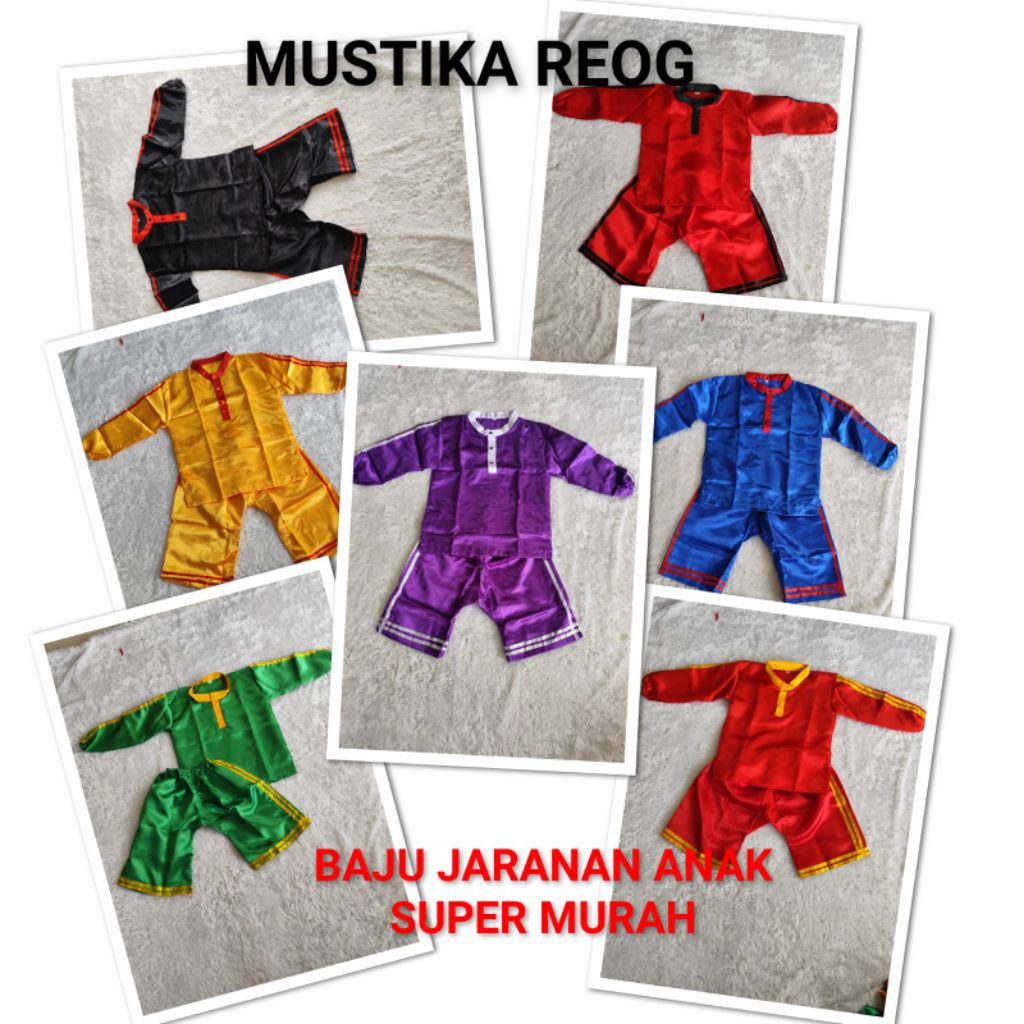 BAJU JARANAN ANAK. KOSTUM JARANAN ANAK. PAKAIAN JARANAN ANAK. BAJU JATILAN ANAK..KOSTUM JATILAN ANAK