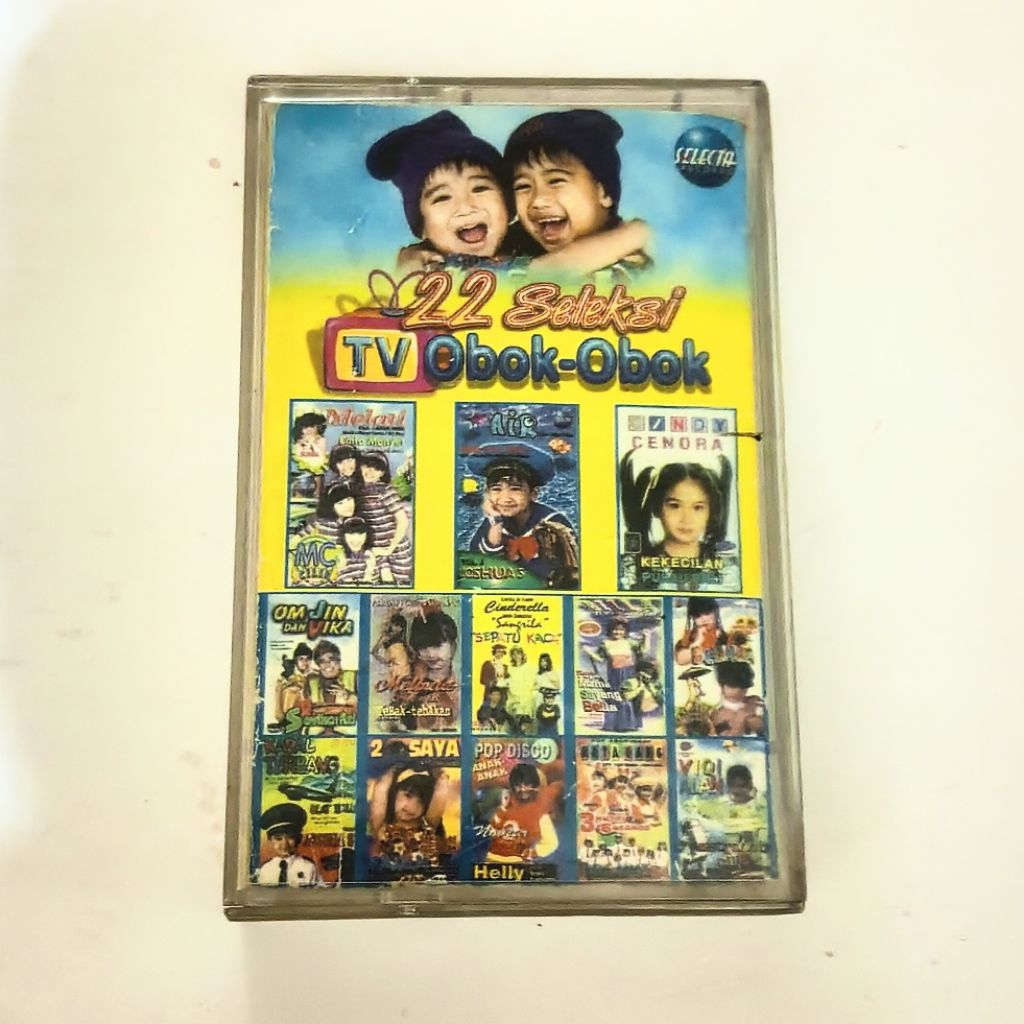 Kaset Pita Lagu Anak 22 Seleksi TV Obok Obok