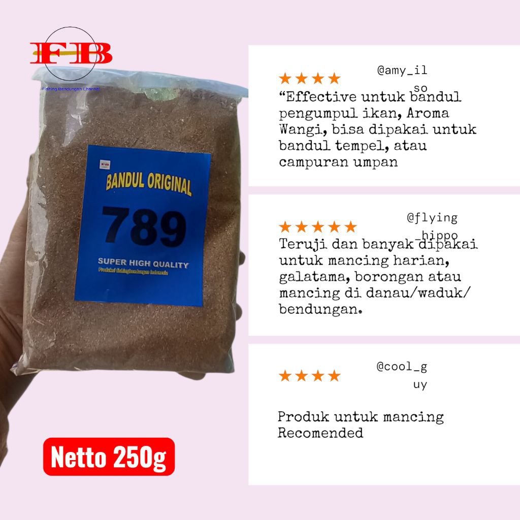 pelet ikan 789 250g Multi fungsi