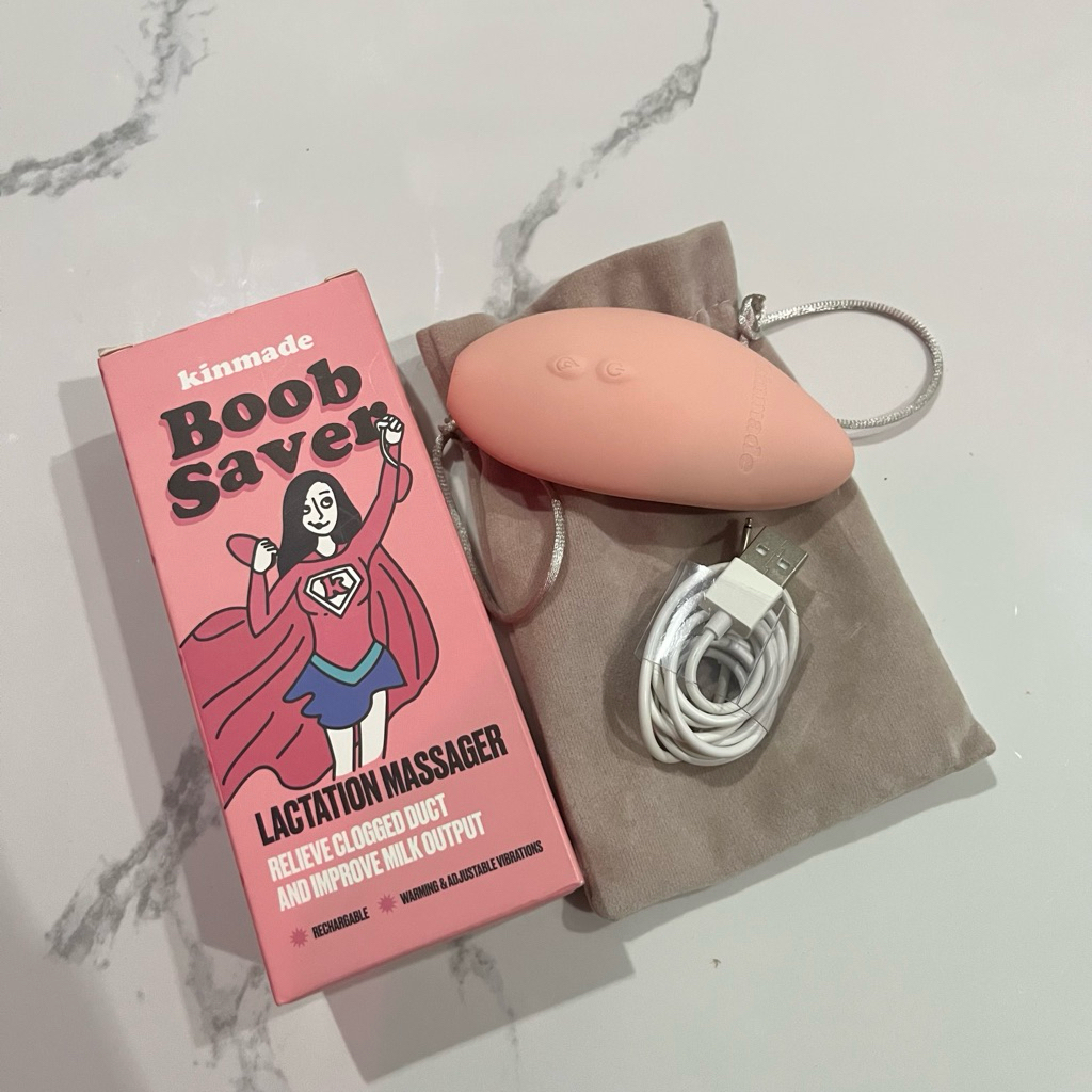 kinmade boob saver lactation massager pijat laktasi