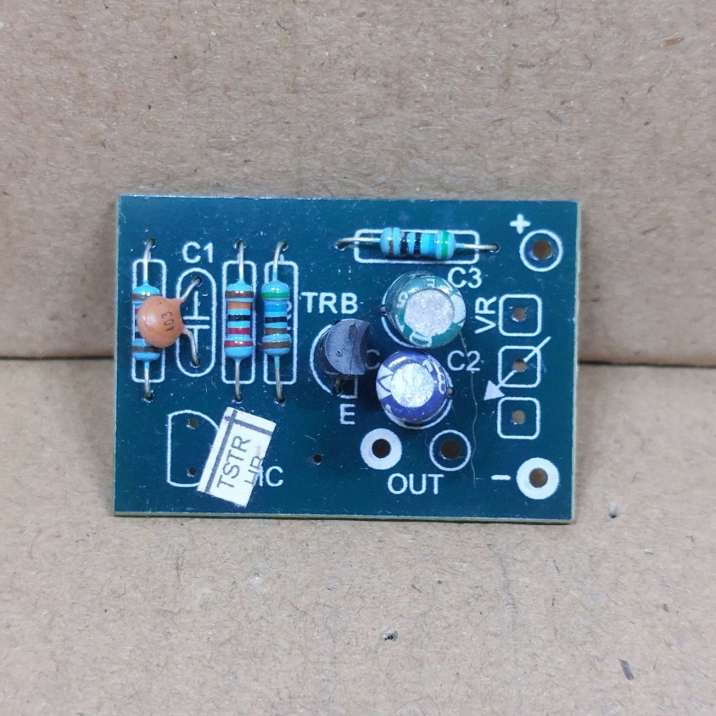 kit pre amp mic 1 transistor