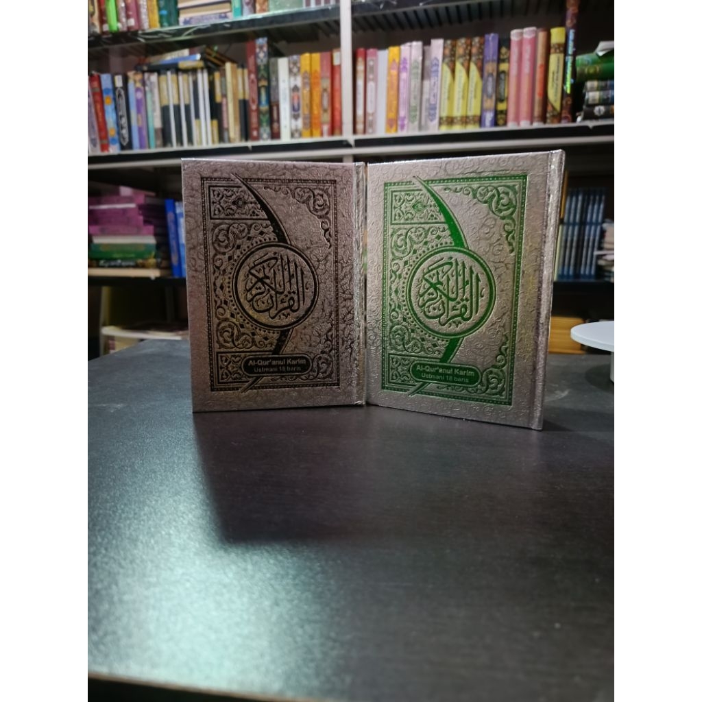 AL'QURAN MUSHAF UTSMANI A6 18 BARIS AYAT POJOK