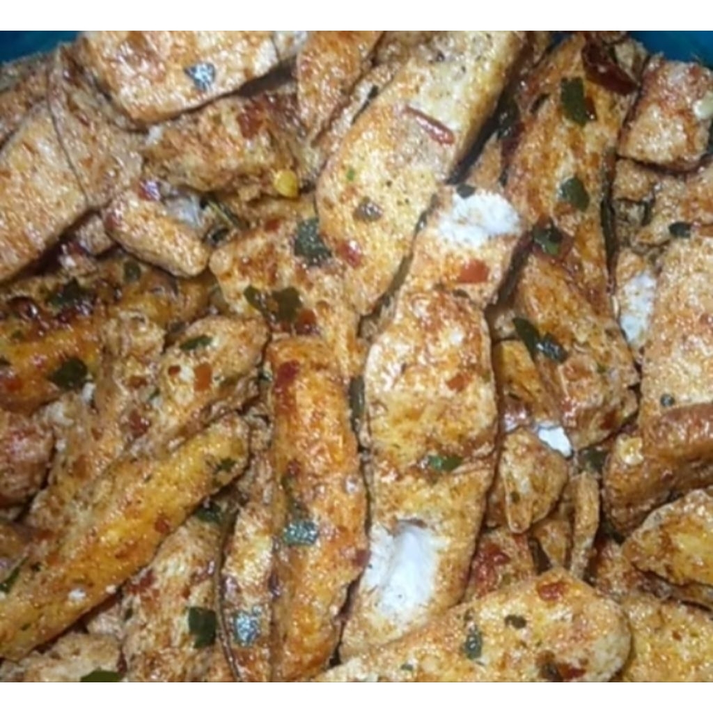 Basreng 888 / Basreng Daun Jeruk Garing Viral Tidak Keras Tidak Amis 250gr