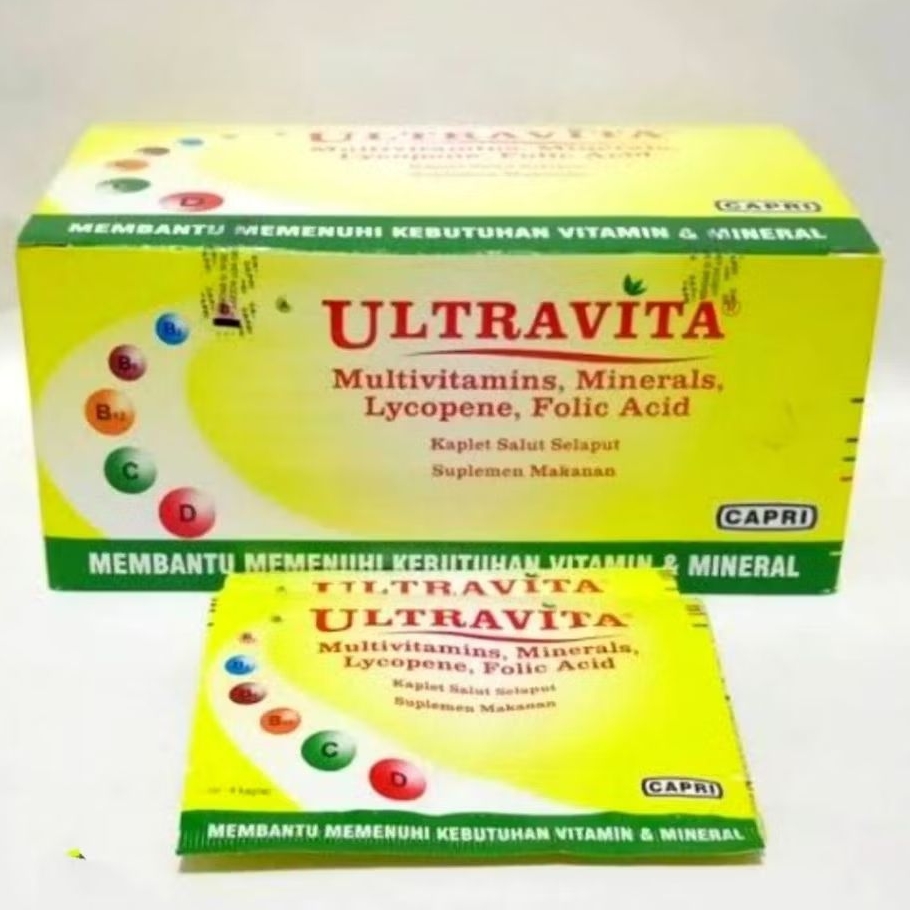 ULTRAVITA STRIP 4 KAPLET