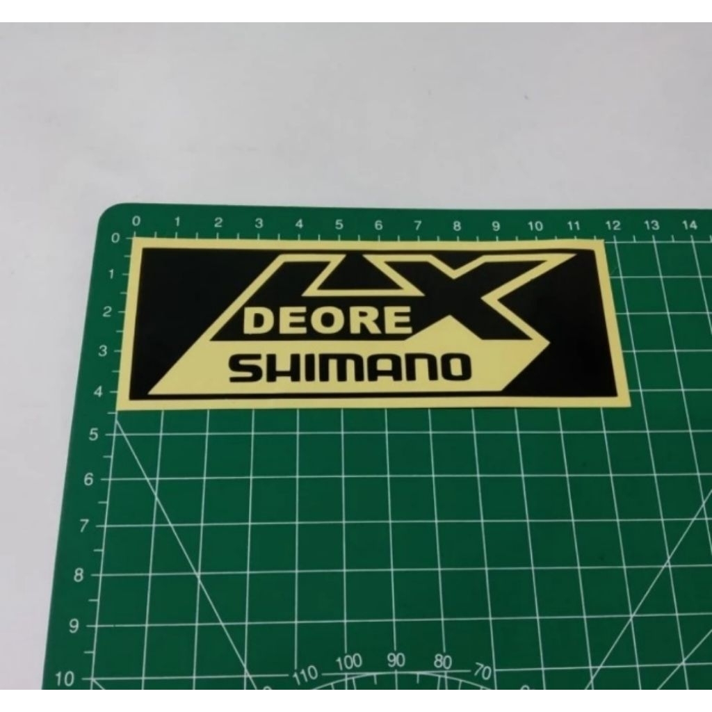 stiker cutting Shimano deore lx