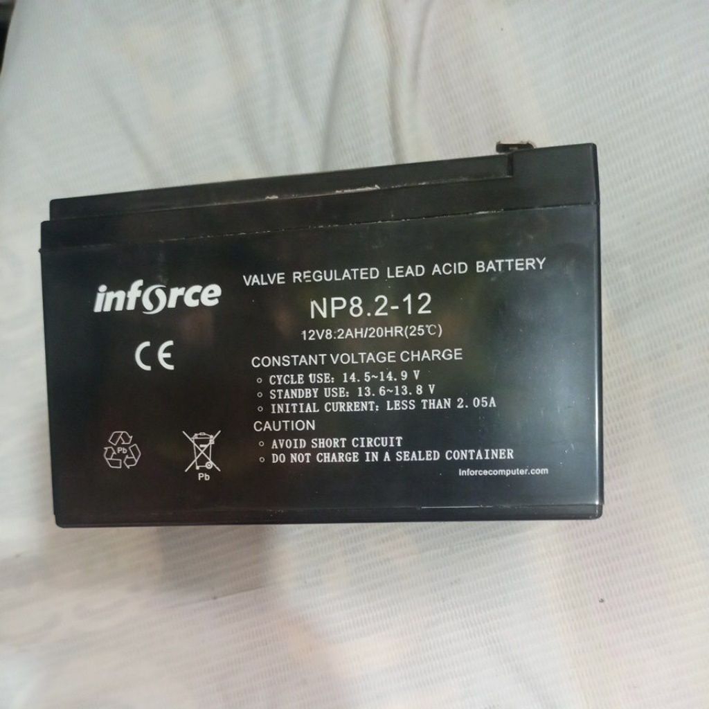 Aki Kering 12V Bekas UPS Gambling