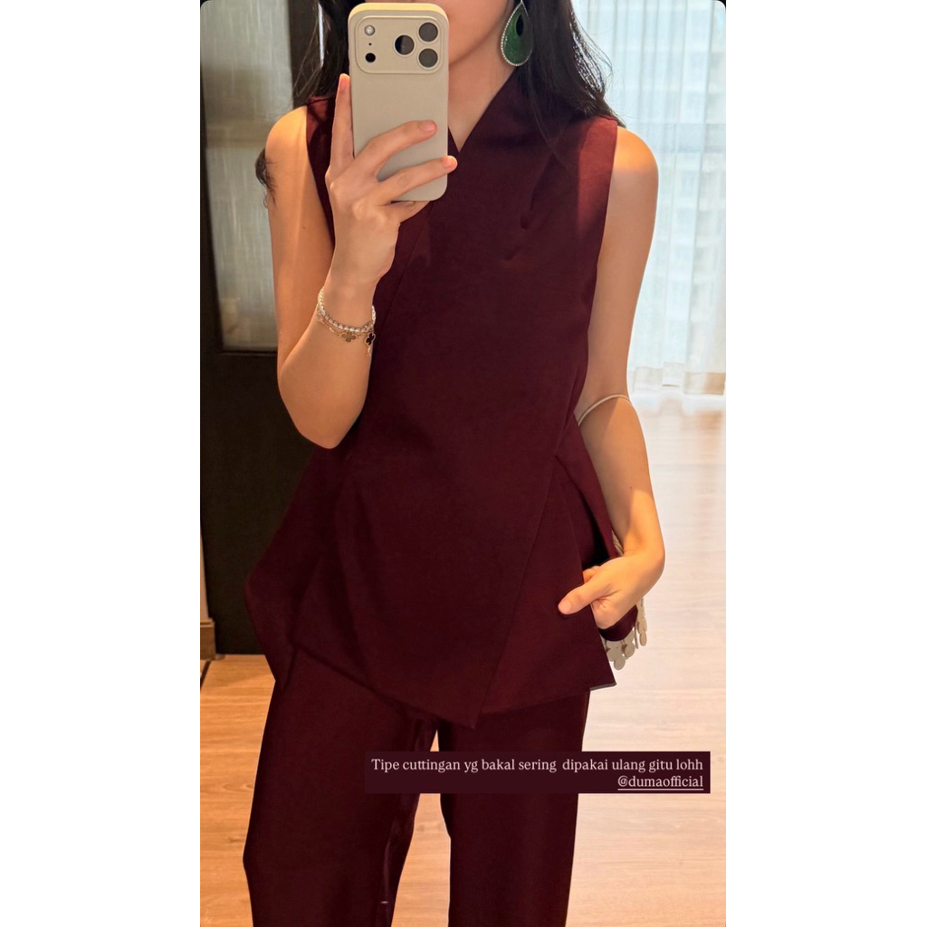 New Heir Top Beige Maroon Pink Duma Official DumaOfficial Store