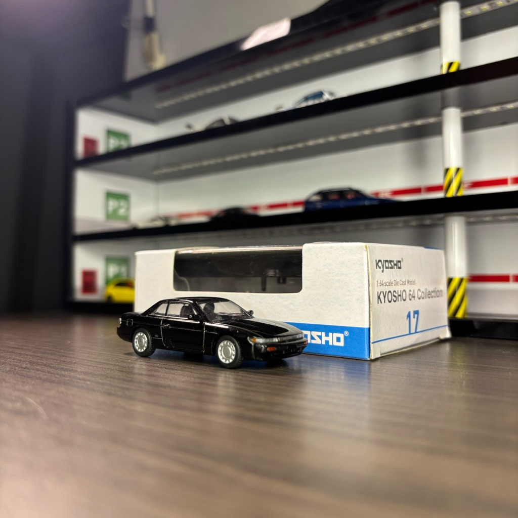 Kyosho Nissan Silvia S13 Black Hitam
