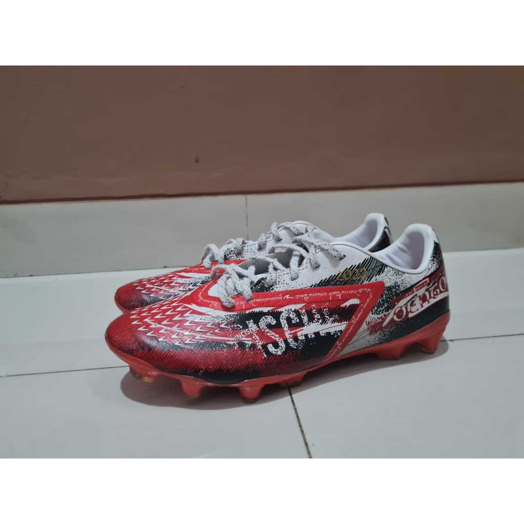 SPECS Sepatu Bola Reacto Blitz Pro GA22 FG Sintetis Ukuran 39-43 Merah (second)