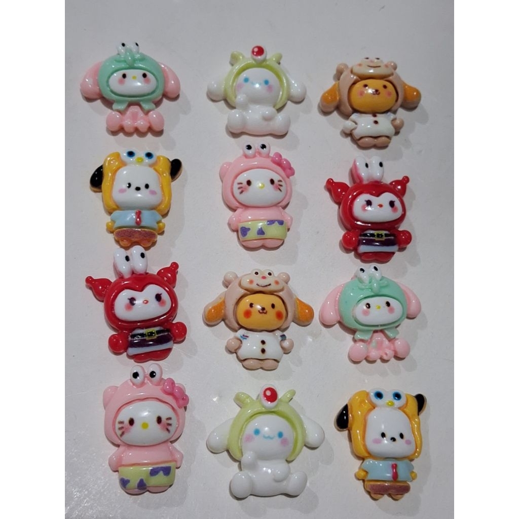 500pcs clay resin boneka terbaru
