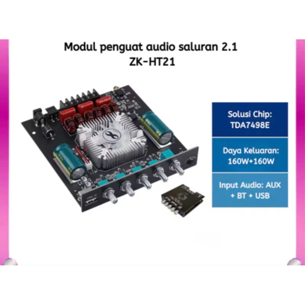 Kit Rangkaian TPA TD 2.1 ch tpa3116