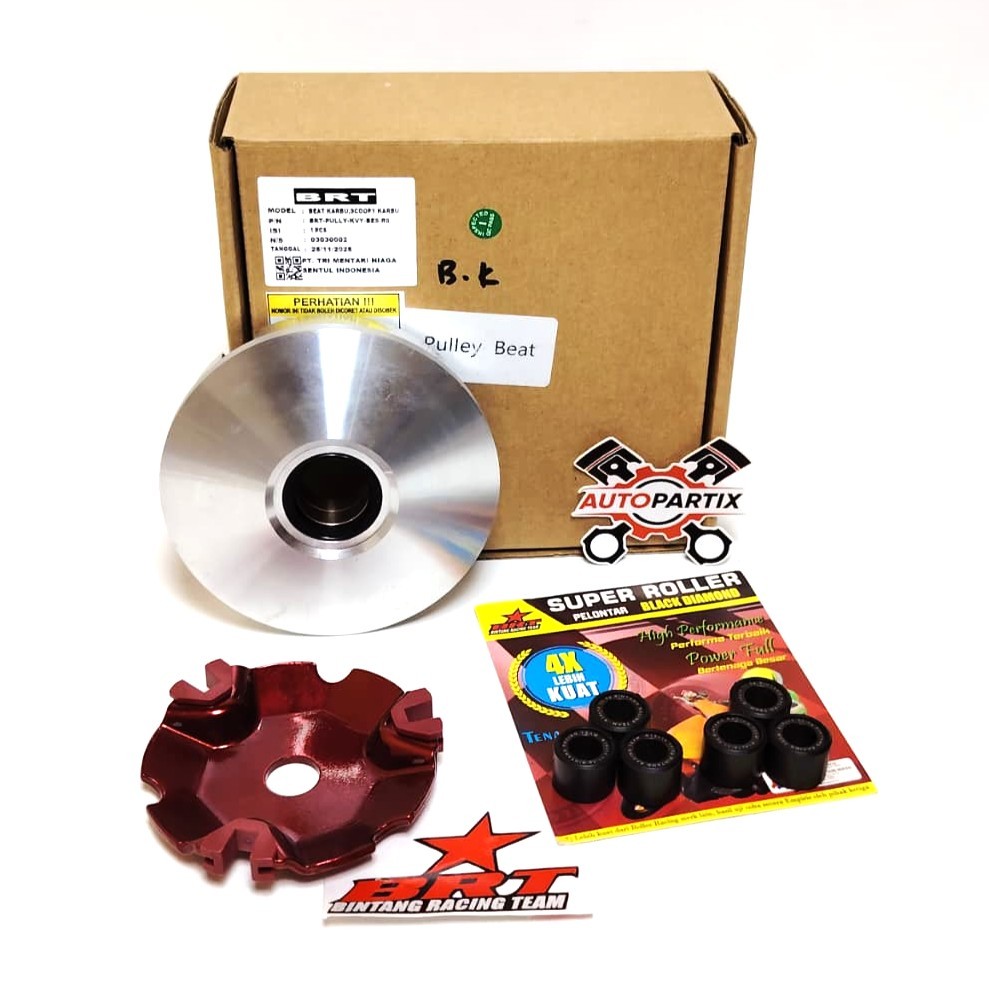 RUMAH PULY PULLY + ROLLER BRT BEAT Karbu SCOOPY Karbu VARIO 110 Karbu Rumah Roller Rumah Pulley BRT