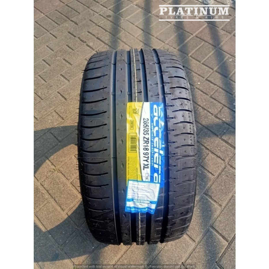 BAN MOBIL MERK ACCELERA PHI 265 35 R18 II 265/35 R18 ACCELERA