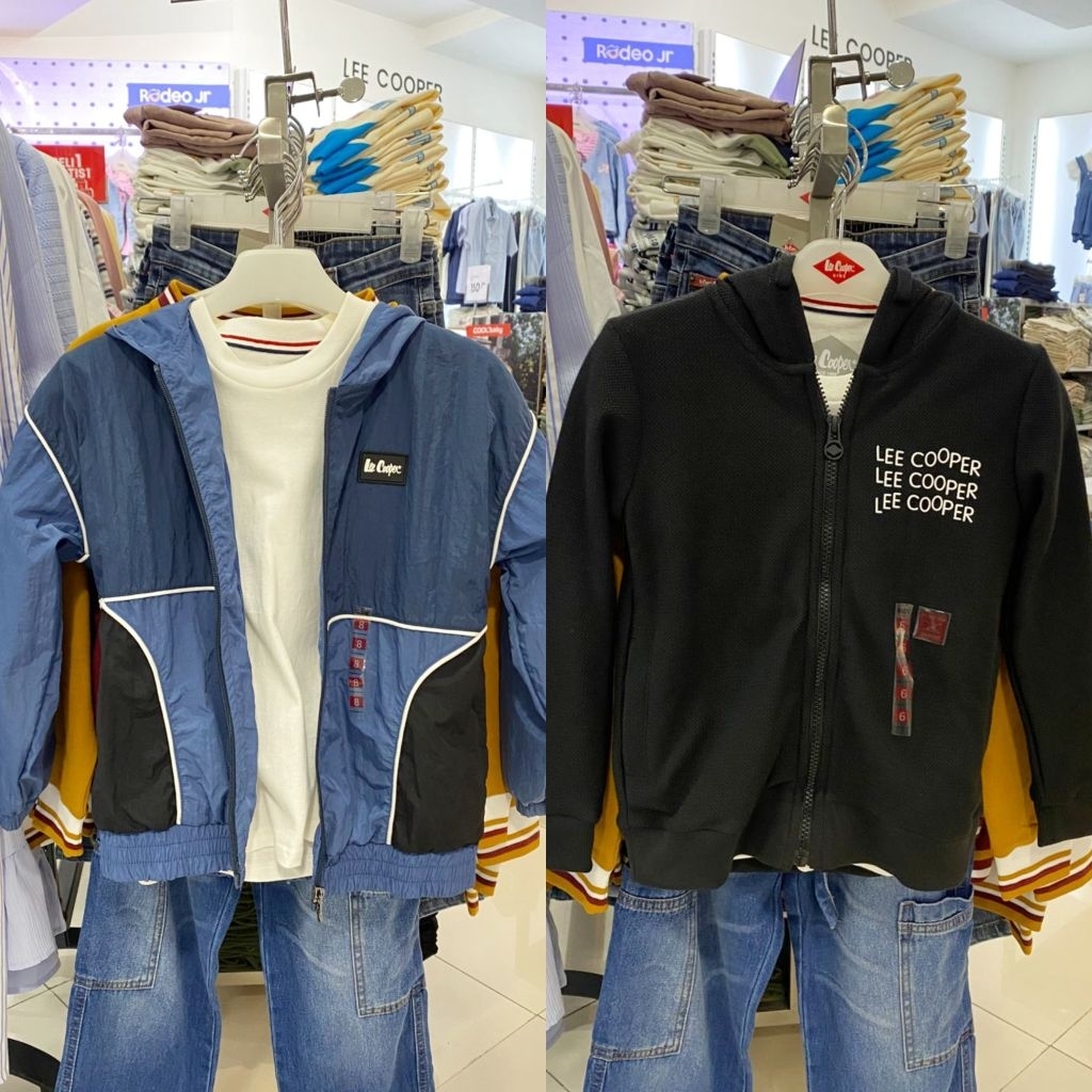 RF Lee Cooper kids jaket hoodie topi anak cowok new 2026