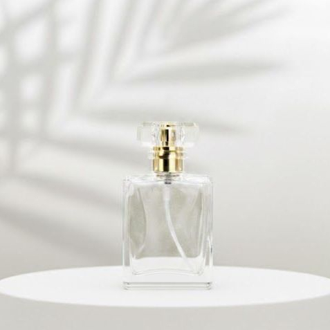 botol parfum chnl clear kaca  spray gold 30 ml spray putar botol exclusive mewah lucu elegant