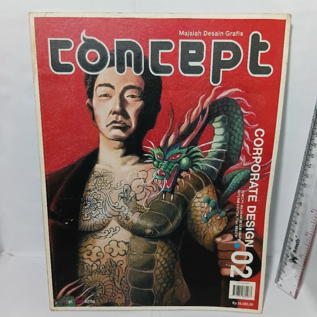 CONCEPT MAJALAH DESAIN GRAFIS