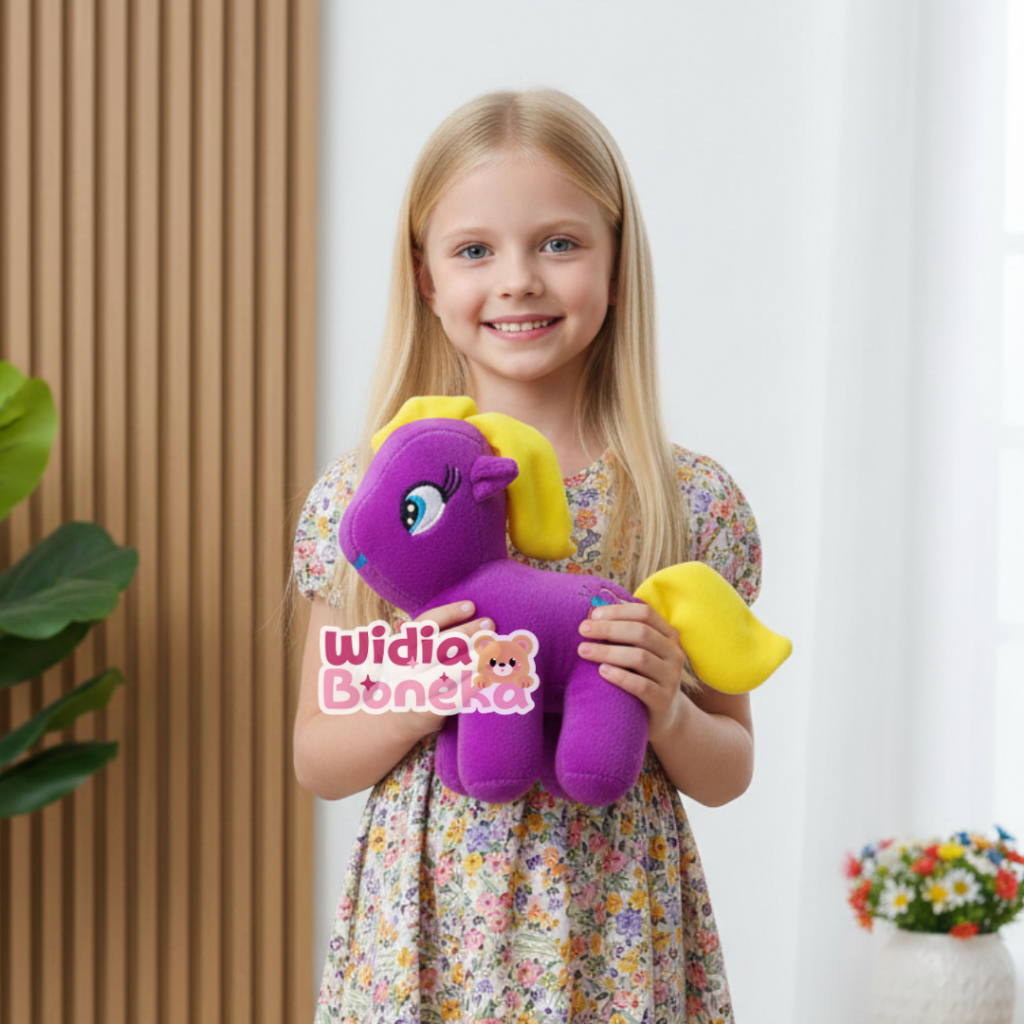 Boneka Kuda Poni / Little Poni 30 Cm