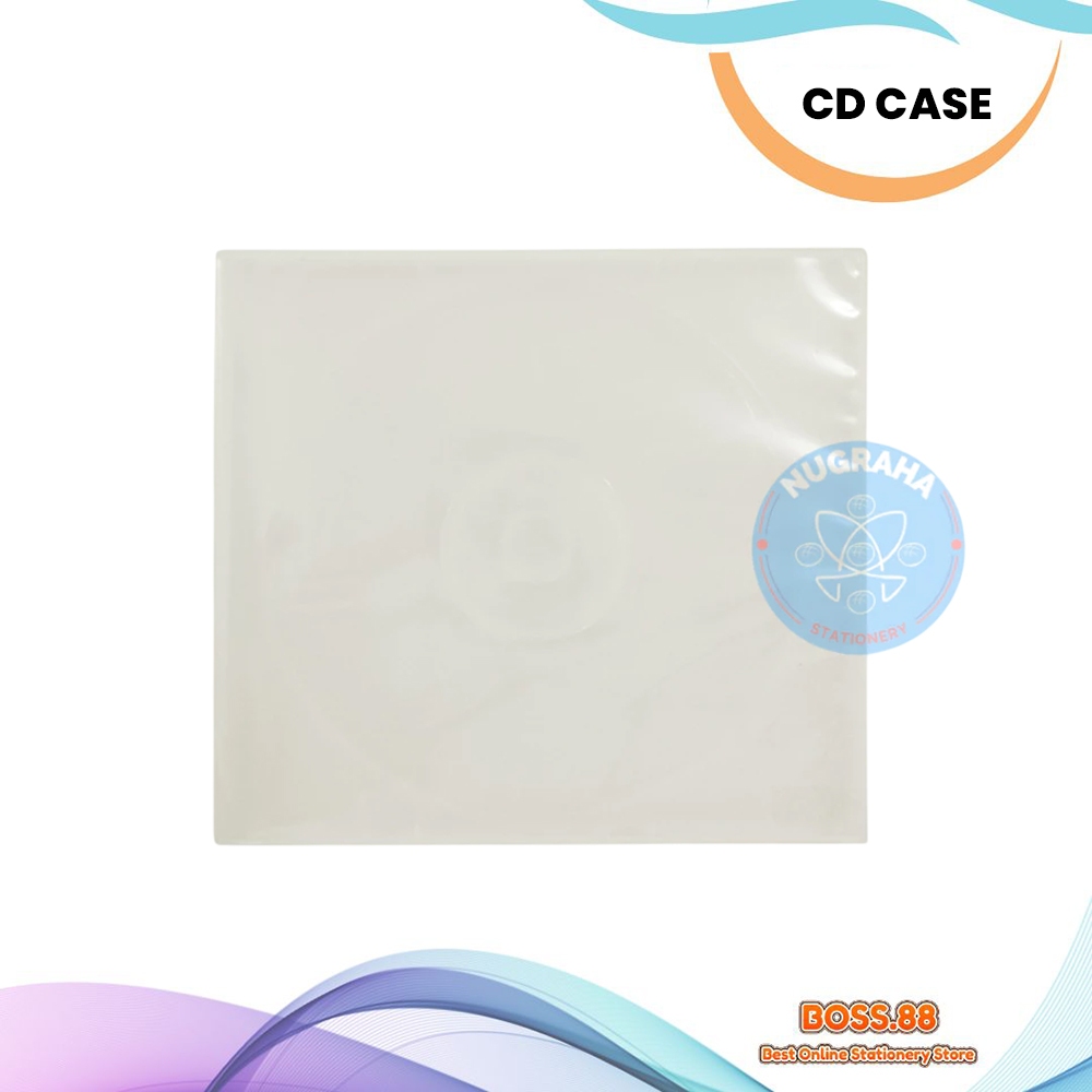 CD / DVD CASE KOTAK PLASTIK BENING (1 PCS)