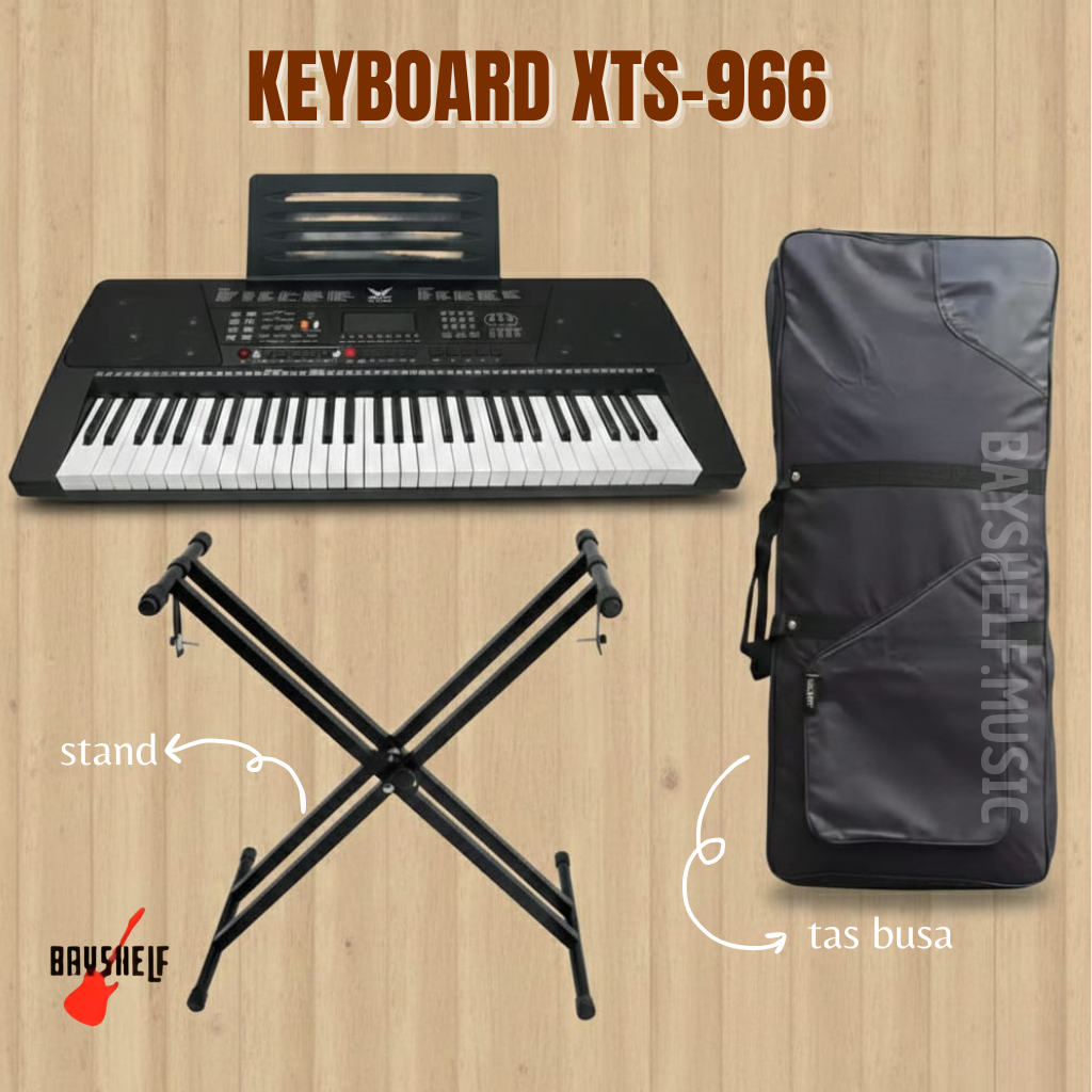 Keyboard Anak dan Dewasa Angelet XTS966 XtS 966